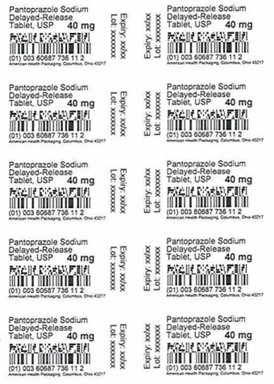 40 mg Pantoprazole Sodium Delayed-release Tablet Blister (40 mg Blister)